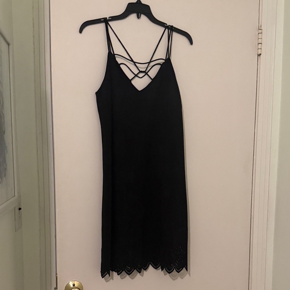 Black Strappy Dress
